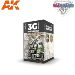 Wargame Color Set. Bones And Skeletons.