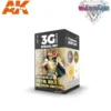 Wargame Color Set. Non Metallic Metal Gold