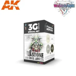 Wargame Color Set. Stone And Rock Effects.