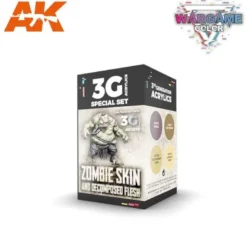 Wargame Color Set. Zombie Skin.