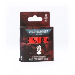 Warhammer 40000: Chaos Space Marines: Red Corsairs Dice (16 Dados)