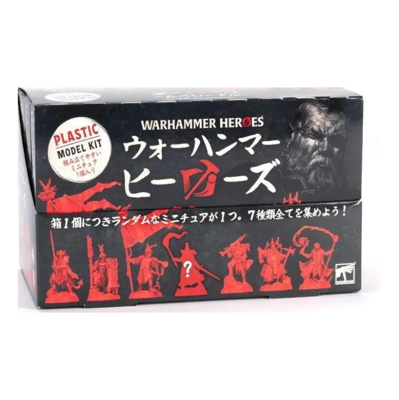 Warhammer Heroes: Cities of Sigmar Figuras Mini Blind Box Caja de 8 Figuras aleatorias