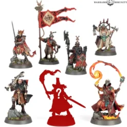 Warhammer Heroes: Cities of Sigmar Figuras Mini Blind Box Caja de 8 Figuras aleatorias