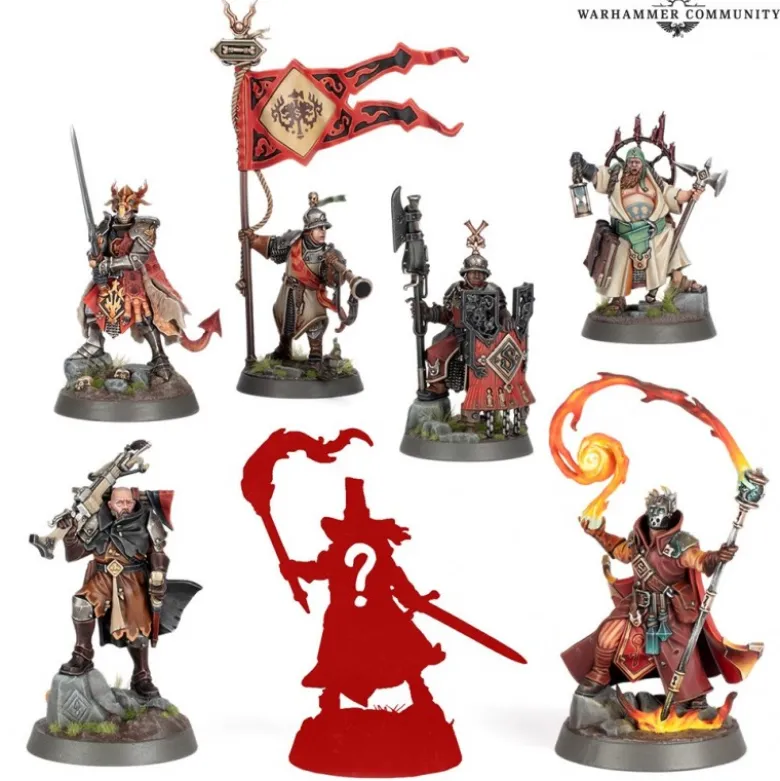 Warhammer Heroes: Cities of Sigmar Figuras Mini Blind Box Caja de 8 Figuras aleatorias