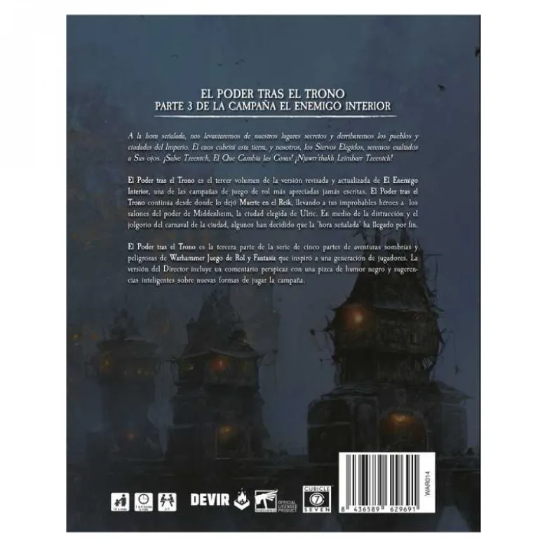 Warhammer RPG: El Poder Tras El Trono (Aventura)