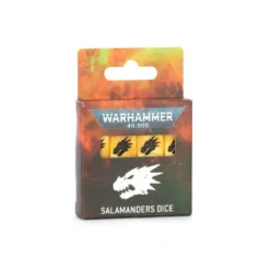 Warhammer 40000: Salamanders Dice (16 Dados)