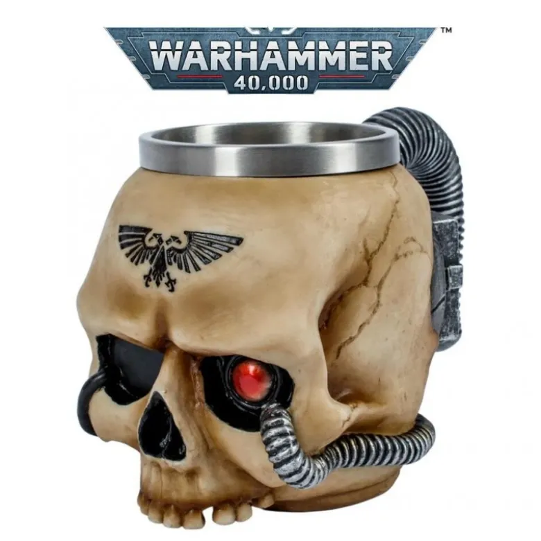 Warhammer 40,000: Servo Skull Mug -- Pre-pedido --