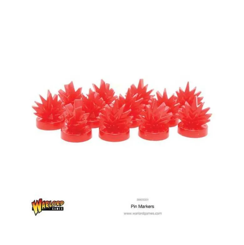 Warlord Pin Markers plastic