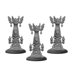 Warmachine: Southern Kriels Fire Tongue Warriors Command Cadre