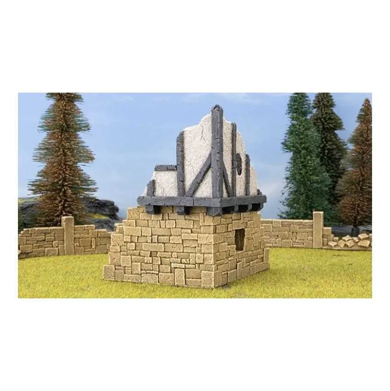 Wartorn Village: Small Ruin - Sandstone (x1)