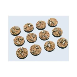 Wasteland Bases - Round 25mm (5)