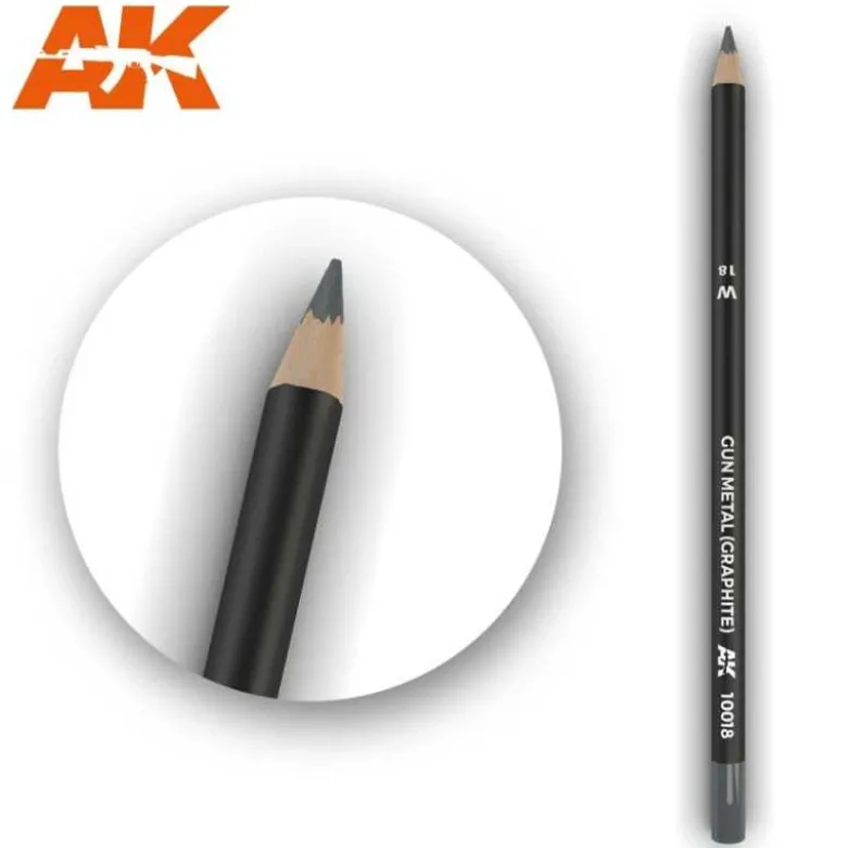 Watercolor Pencil Gun Metal (Graphite)