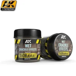 Wet Crackle Effects - 100ml (Acrylic)