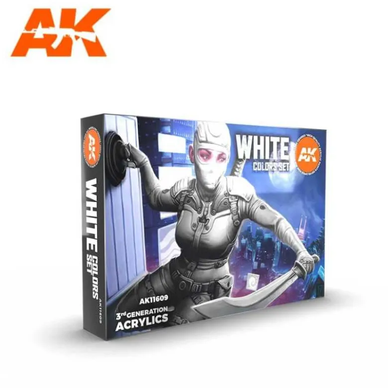 White Colors Set