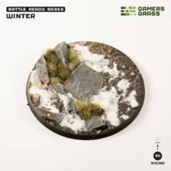 Winter - Round 90mm (x1)
