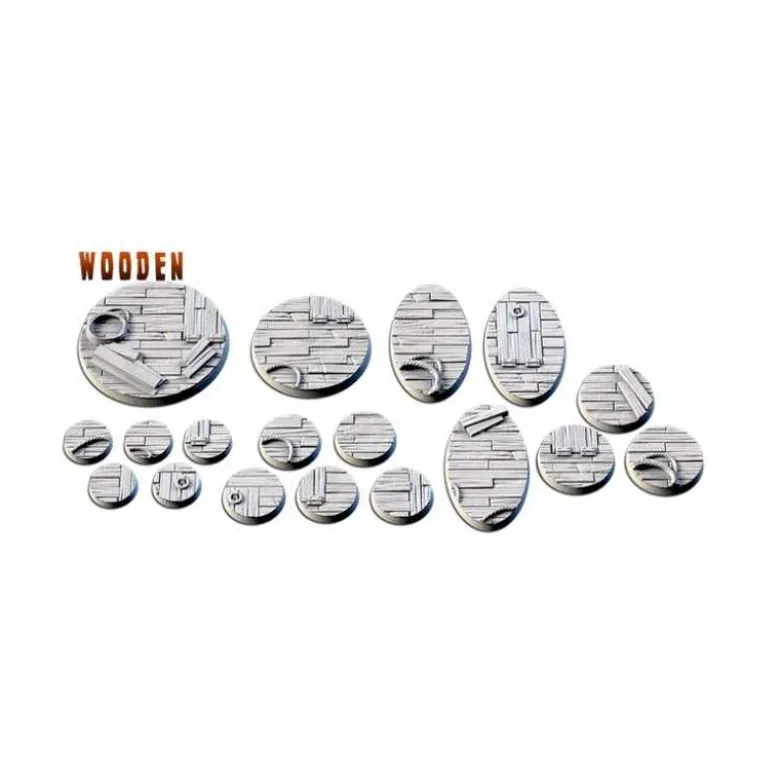 Wooden Bases (21 Tops)