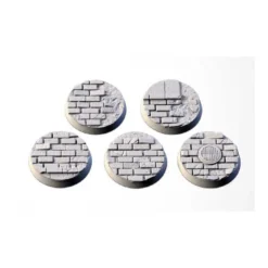 WWII Bases 32mm (20 Tops + Plastic Bases)