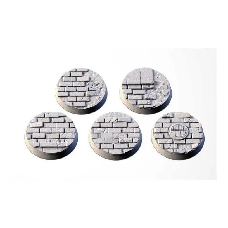 WWII Bases 32mm (20 Tops + Plastic Bases)