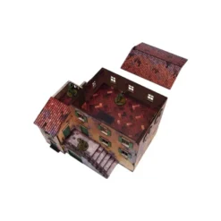WW2 Italy Large House (1) Prepintado [28mm/1:56]