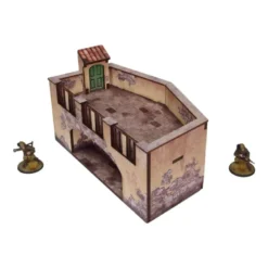 WW2 Italy Terrace (1) Prepintado [28mm/1:56]