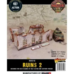 WW2 Normandy Achtung Panzer Ruins 2 (Prepintado)