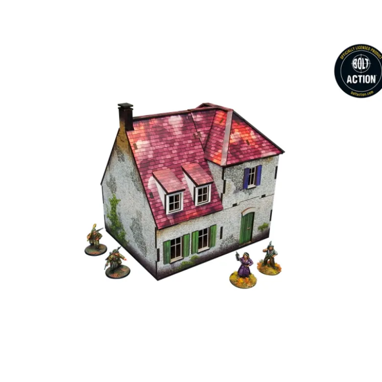 WW2 Normandy Farmhouse (Prepintado)