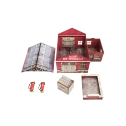 WW2 Normandy Garage w. Petrol Station (Prepintado)