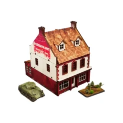 WW2 Normandy Restaurant (Prepintado) 15mm