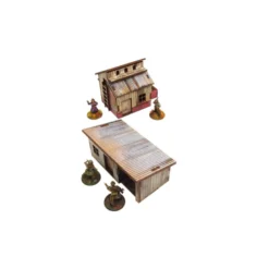 WW2 Normandy Small Sheds w. Dovecote (Prepintado)