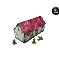 WW2 Normandy Stable w. Dovecote (Prepintado)