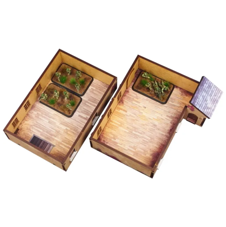 WW2 Normandy Townhouse 2 (Prepintado) 15mm