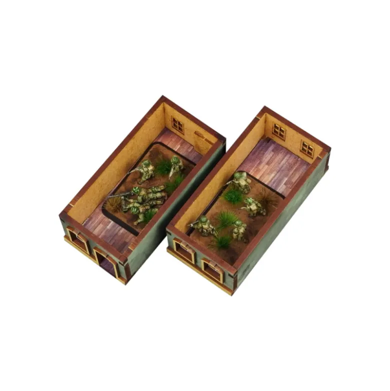 WW2 Normandy Townhouse 1 (Prepintado) 15mm
