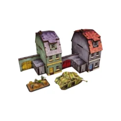 WW2 Normandy Townhouse 1 (Prepintado) 15mm