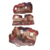 WW2 Ostfront Stalingrad Ruined Building (3) (Prepintado) [28mm/1:56]