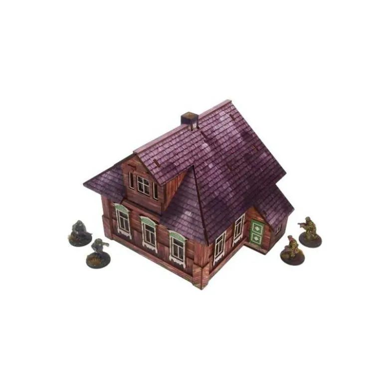 WW2 Ostfront Village Forester's Dacha (1) (Prepintado)