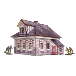 WW2 Ostfront Village Whitewashed Dacha (1) (Prepintado)
